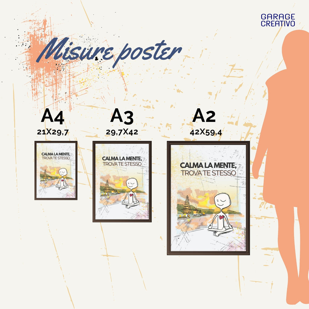 Poster Calma la mente