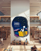 Murales nelle scuole, biblioteche, librerie