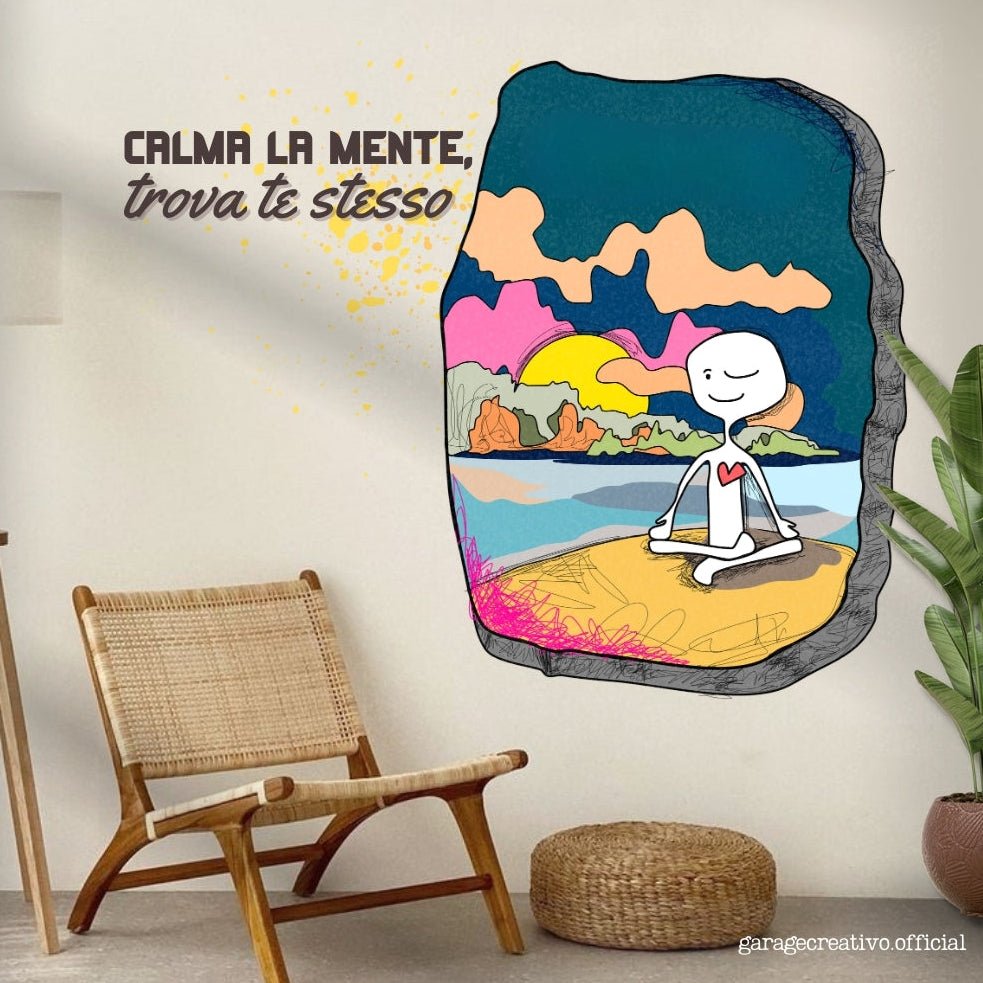 Murales nei centri yoga e nelle palestre