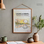 Poster Calma la mente
