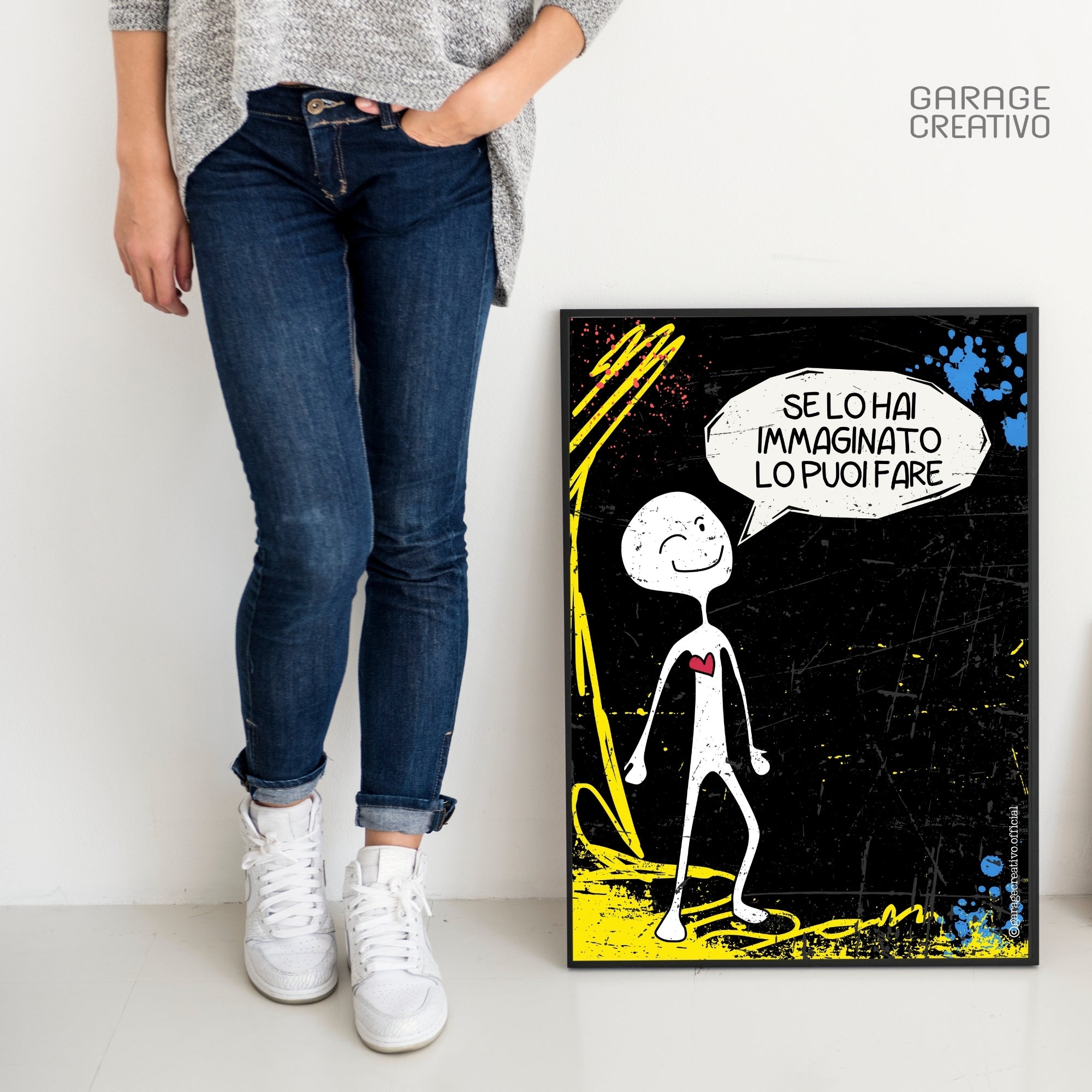 Poster Se lo hai immaginato lo puoi fare