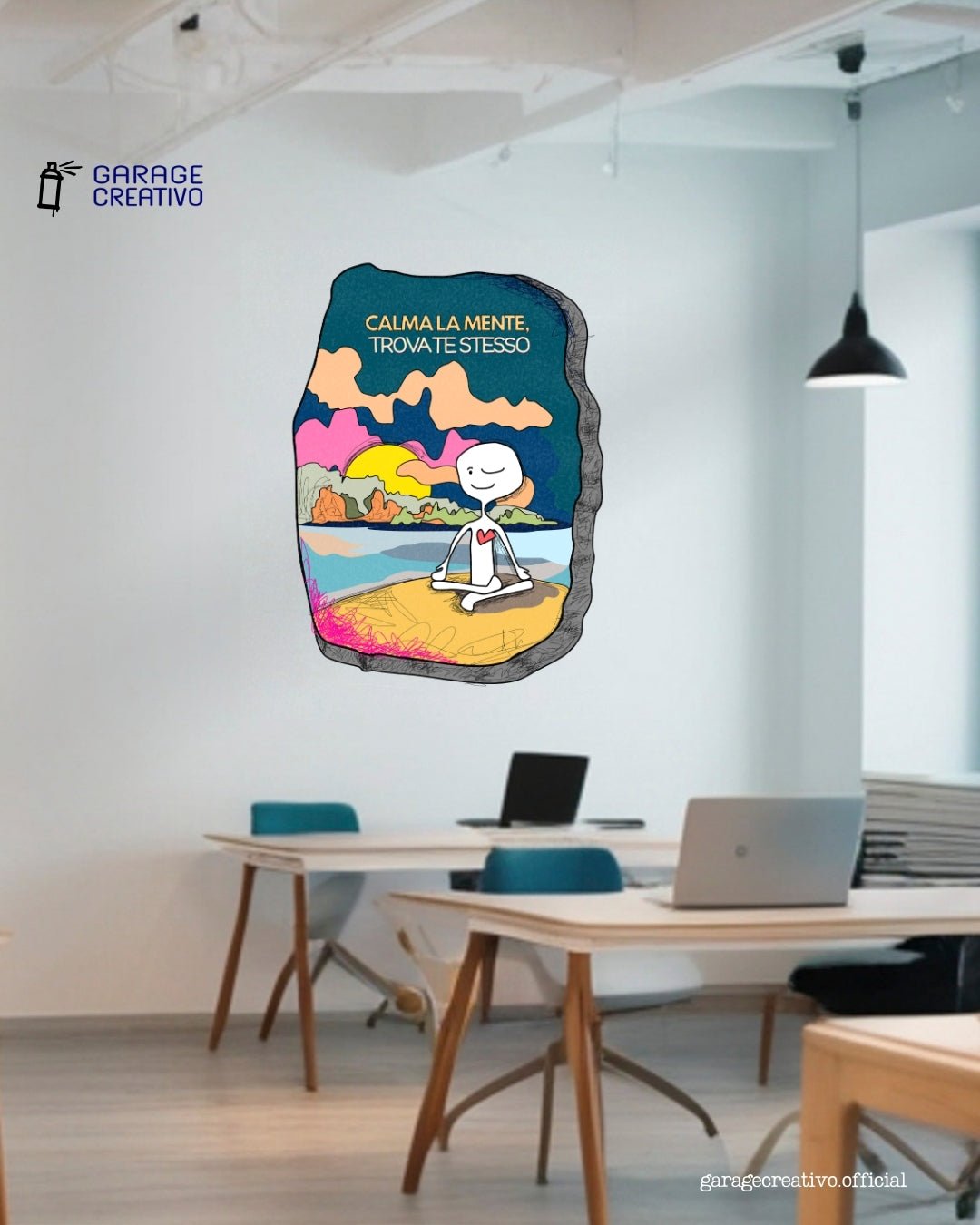 Murales nelle scuole, biblioteche, librerie