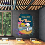 Murales nei centri yoga e nelle palestre