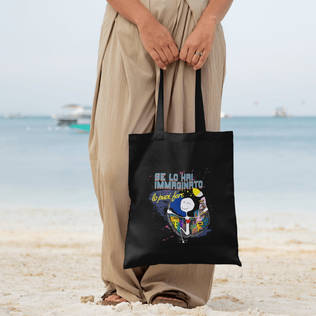 Tote Bag Motivazionale "Se lo hai immaginato lo puoi fare"