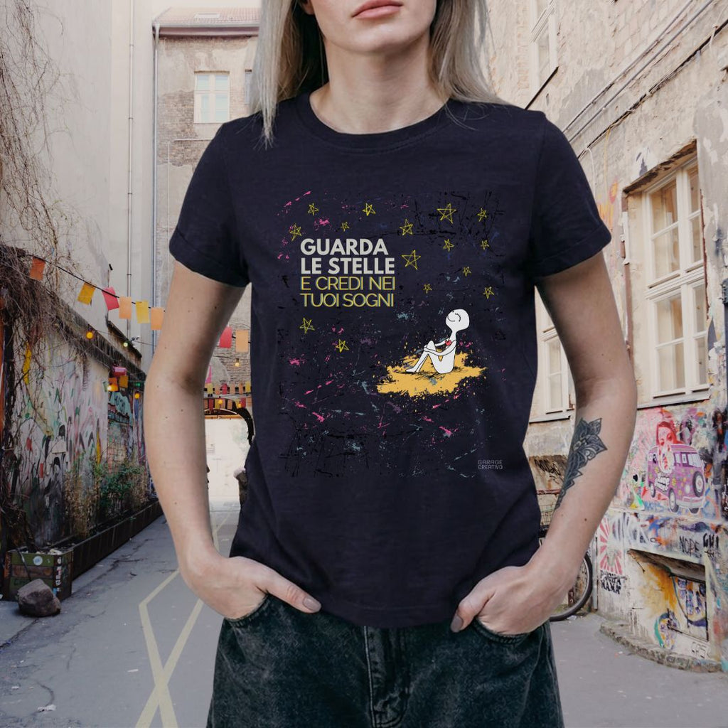 Maglietta Donna Motivazionale - Credi nei Tuoi Sogni