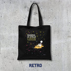 Tote Bag con 2 Illustrazioni Motivazionali