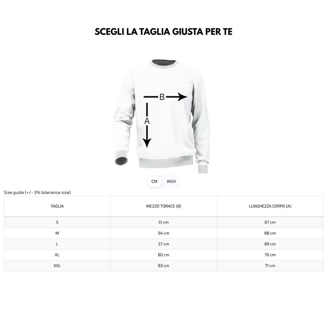 Felpa Motivazionale Unisex -  Garage Creativo