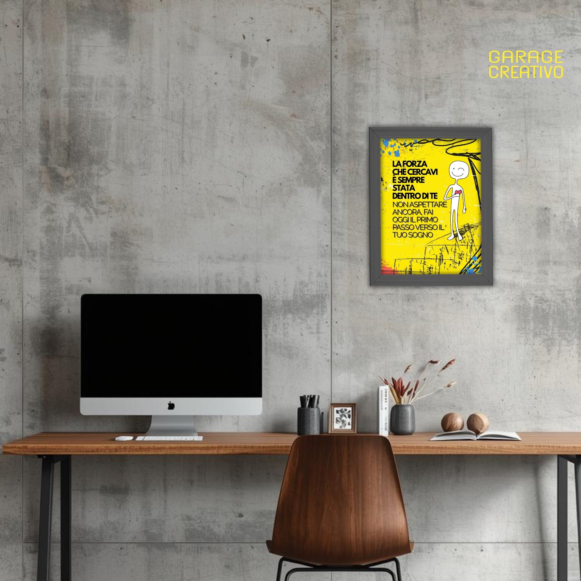 Poster Fai oggi il primo passo verso il tuo sogno