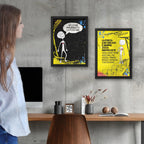 Set 3 Poster Motivazionali Garage Creativo