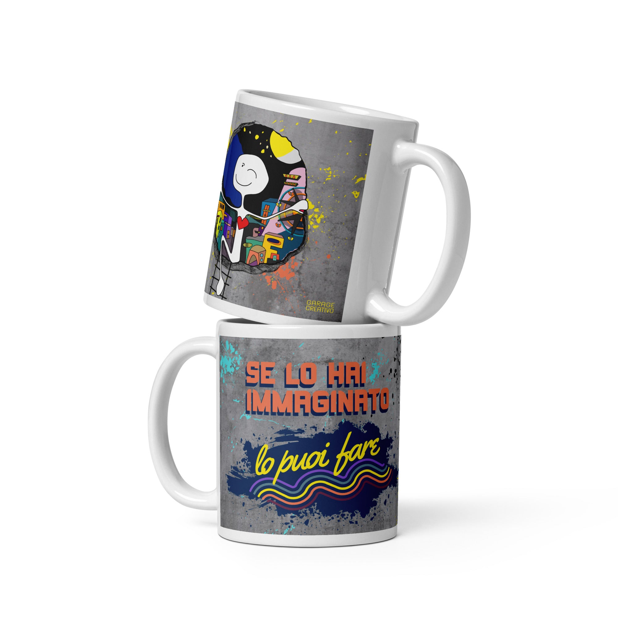 Tazza Motivazionale di Garage Creativo