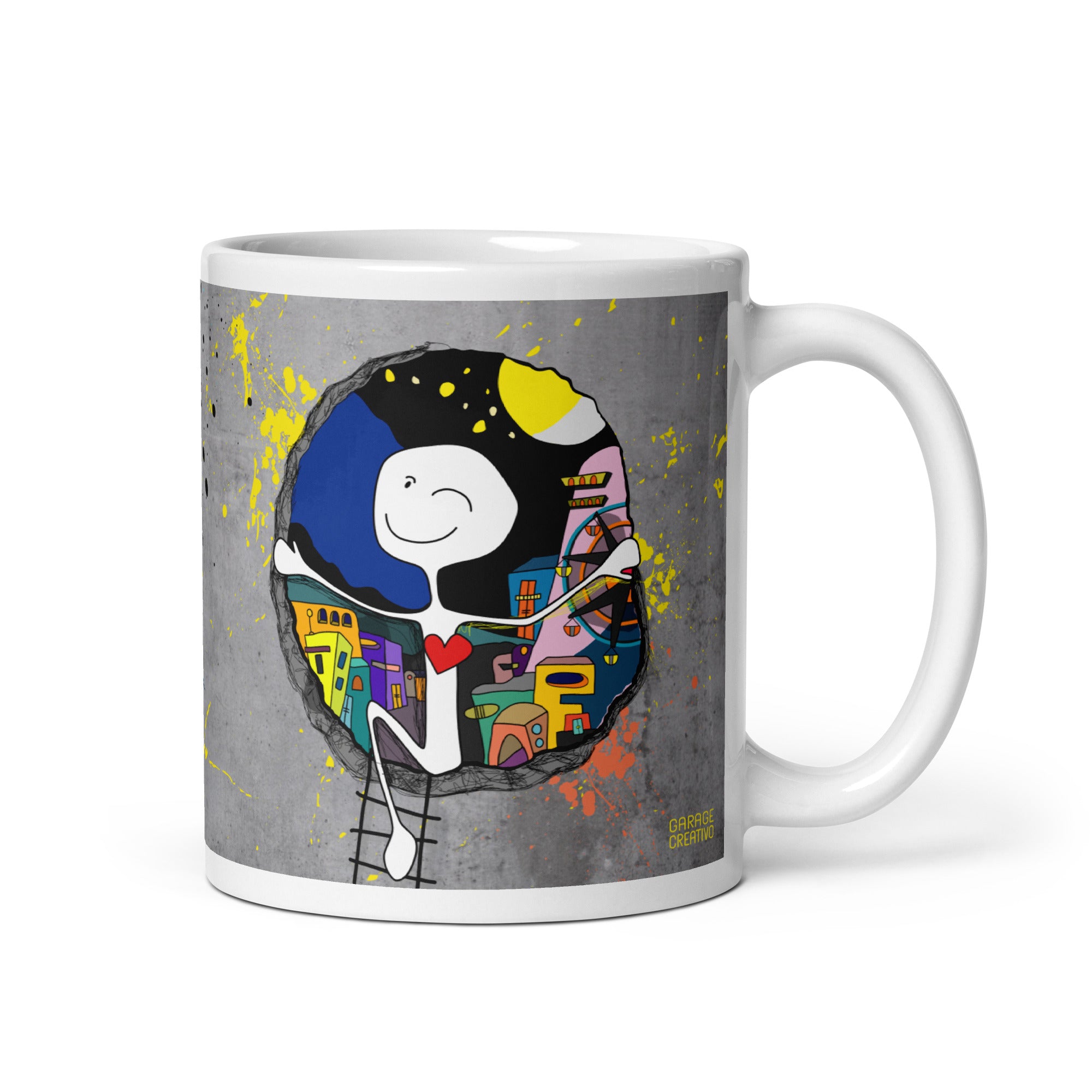 Tazza Motivazionale di Garage Creativo